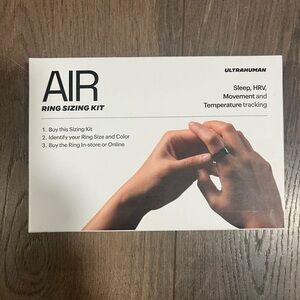 Ultrahuman AIR Ring Sizing Kit - Black